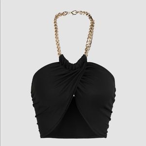 Cuban Chain Halter Top